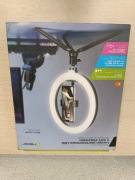 Lampa pierścieniowa LED TRACER Ring 26 cm z mini statywem
