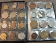 Album z monetami świata 120 sztuk , klaser monety zagraniczne