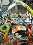 Mata edukacyjna dla dzieci 2W1 baby tiger tropicana 0+