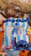 Poduszka z malymi maskotkami Stitch dla dzieci