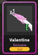 Da Hood Roblox Valentine Double-Barrel Skin