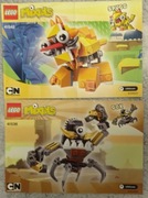 Lego instrukcja do LEGO MIXELS 41542, 41536