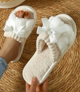 Kapcie damskie, miękka podeszwa Odkryte palce Beżowe Nowe Rozmiar 41