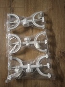 Łapa do biurety PP podwójna z łącznikiem 