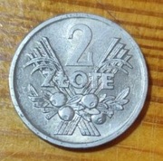 Moneta 2 zł 1972 r.