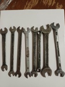 Stare ,sprawne klucze płaskie i oczkowe. PRL