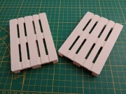 Paleta EUR skala 1:10 druk 3D Diorama Makieta