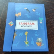 GRA TANGRAM MAGNETYCZNY klocki magnetyczne DREWNIANA układanka Edukacyjna
