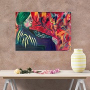 Obraz abstrakcyjny Wild Impulses 70x100 cm – akryl na płótnie