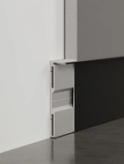 Listwa cokołowa przypodłogowa alu zlicowana ze ścianą PIU Wall Baseboard