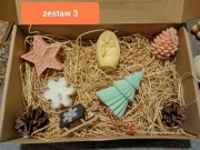 Świece ozdobne zestaw 