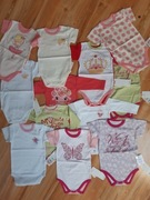 Body Barbaras 56 62 68 74 80 zestaw 50 sztuk