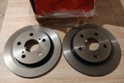 Tarcze hamulcowe tylne TRW DF4811 komplet Corolla Auris E15 Yaris i iinne