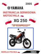 INSTRUKCJA NAPRAW YAMAHA TRICKER XG 250 2005r SERWISOWKA  j.POLSKI