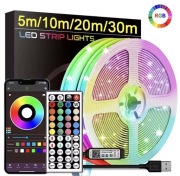 Taśma świetlna LED RGB 3m,  do dekoracji pokoju i sypialni
