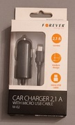 Forever ładowarka samochodowa Micro USB 2.1A