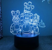 Lampka 3D Five Nights At Freddy's