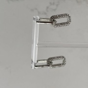 Kolczyki zawieszki 2w1