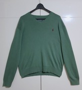 Męski Sweter Bawełniany Zielony U.S. Polo |R. XL