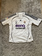 Dziecięca koszulka piłkarska adidas Real Madryt 2006-2007 Benq Siemens r152