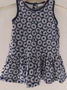 SUKIENKA H&M W KWIATKI ROZMIAR 68