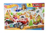 HOT WHEELS KALENDARZ ADWENTOWY 2025 24 NIESPODZIANKI 10 AUTEK AKCESORIA