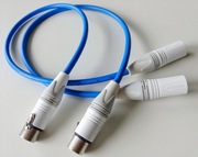 Melodika SBC1230 Sky Blue 2x XLR 0.5m Interkonekt Neutrik