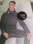 Męska rozpinana bluza z kapturem do biegania  M