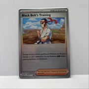 Karta Pokemon TCG Black Belt’s Training PokeballHOLO Prismatic Evolutions