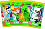 Blue Ocean Lego Minecraft Trading Cards TCC seria 1 saszetka karta karty