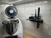 CZARNY Uchwyt Wieszak Organizer Thermomix TM6