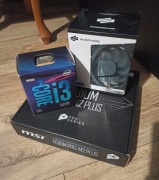 Zestaw komputerowy I3-9100f/MSI H310-M2 PRO PLUS/Chłodzenie procesora