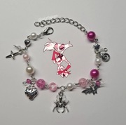 Bransoletka Angel Dust Hazbin Hotel Coquette Y2K