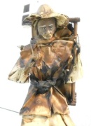 Cartoneria- figura z papieru mache, domokrążca, oryginał z Meksyku