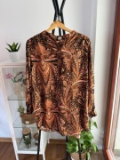 Zwiewna sukienka z wiskozy H&M 42 XL