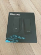 Głośniki komputerowe Wesdar 2.0 USB kompaktowe