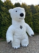 Wynajmij białego misia XXL 