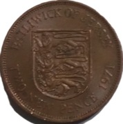 Dżersej 2 new pence z 1971 roku - OBEJRZYJ MOJĄ OFERTĘ
