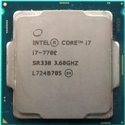 Intel Core i7 7700. 3.6GHz.