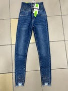 Spodnie jeans  M.Sara  cyrkonie  S