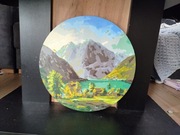 Gotowy obraz na płótnie malowany po numerach 