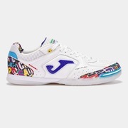 Buty halówki Joma sportowe futsal Top Flex 25 Lucao indoor bialy hit 42