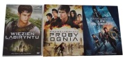 Więzień Labiryntu 1-3 DVD Film Science-Fiction Trylogia Maze Runner Komplet