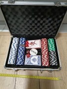 Zestaw do pokera karty do gry poker 