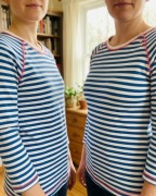 Designers bawełniana bluzka w paski S