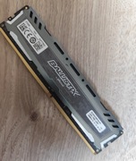 Pamięć RAM DDR4 Crucial Ballistix 4GB 2666MHz CL16 BLS4G4D26BFSB