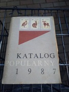 Katalog Popularny 1987 Znaczki Pocztowe 