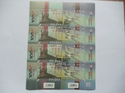 arkusz 5475-76 AirSHOW Radom 2025 - 100 lat Szkoły Orląt  kas FDC