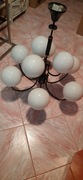 Wyjątkowy żyrandol na 10 żarówek 