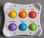 Fat Brain Toys Dimpl Duo Kolorowe Bąbelki Kształty
